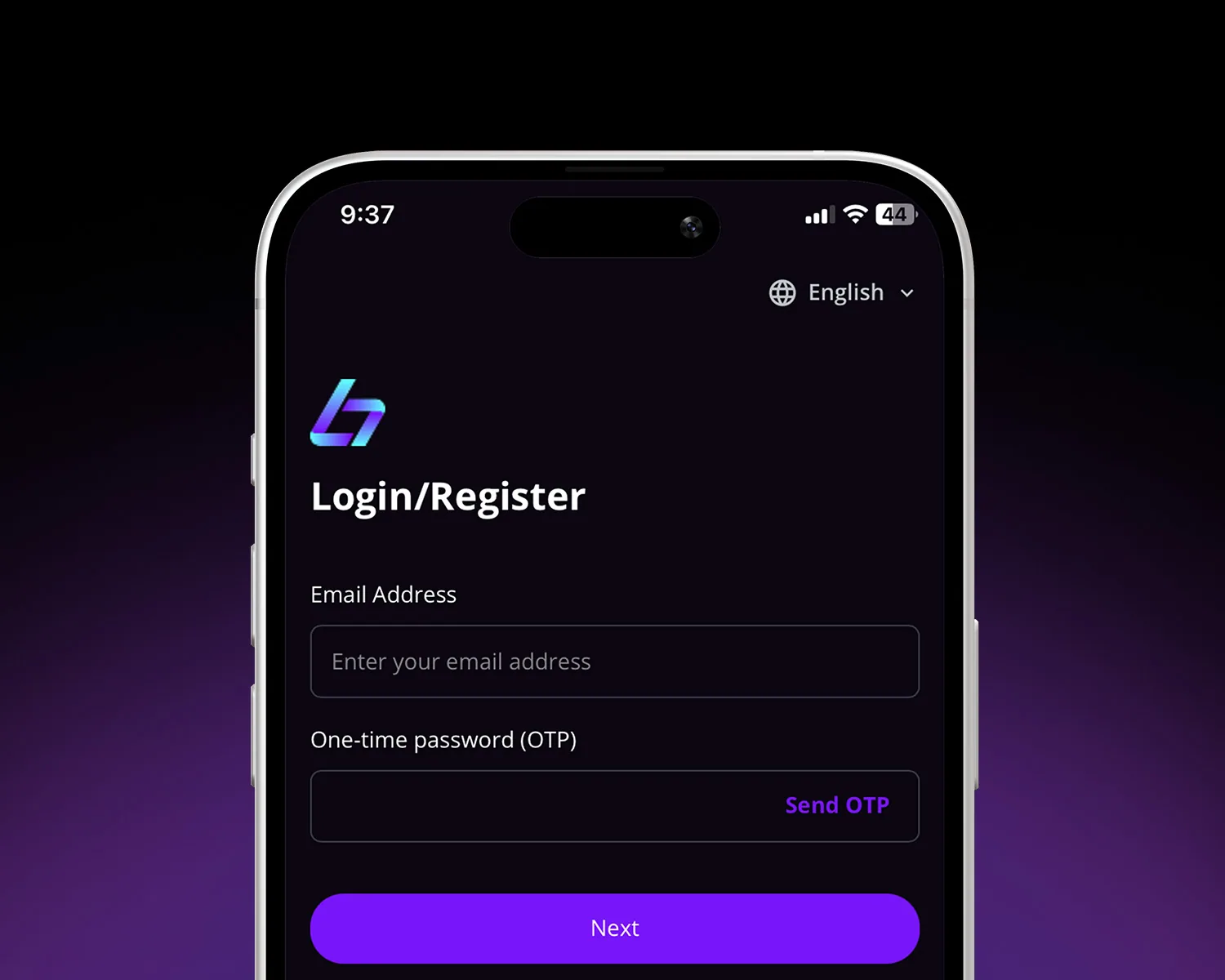 Signing up for a Bitzaro Wallet account